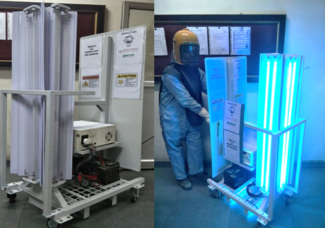 UVC Light Sterilization